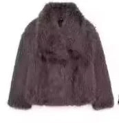 Women's Luxe Furry Jacket for Autumn and Winter