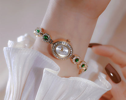 2024 Women Chain Watch Light Luxury Brand Antique Ladies Fashion Quartz Watches