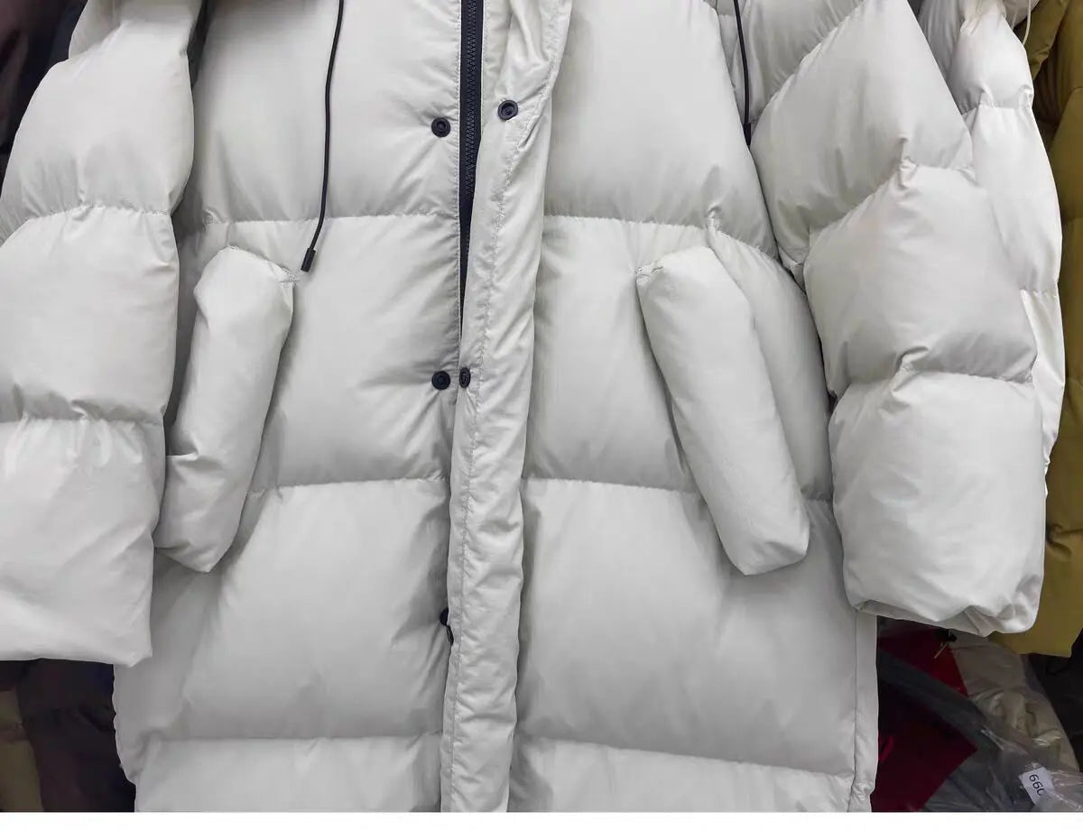 Women's Long Down Jacket for winter 2024